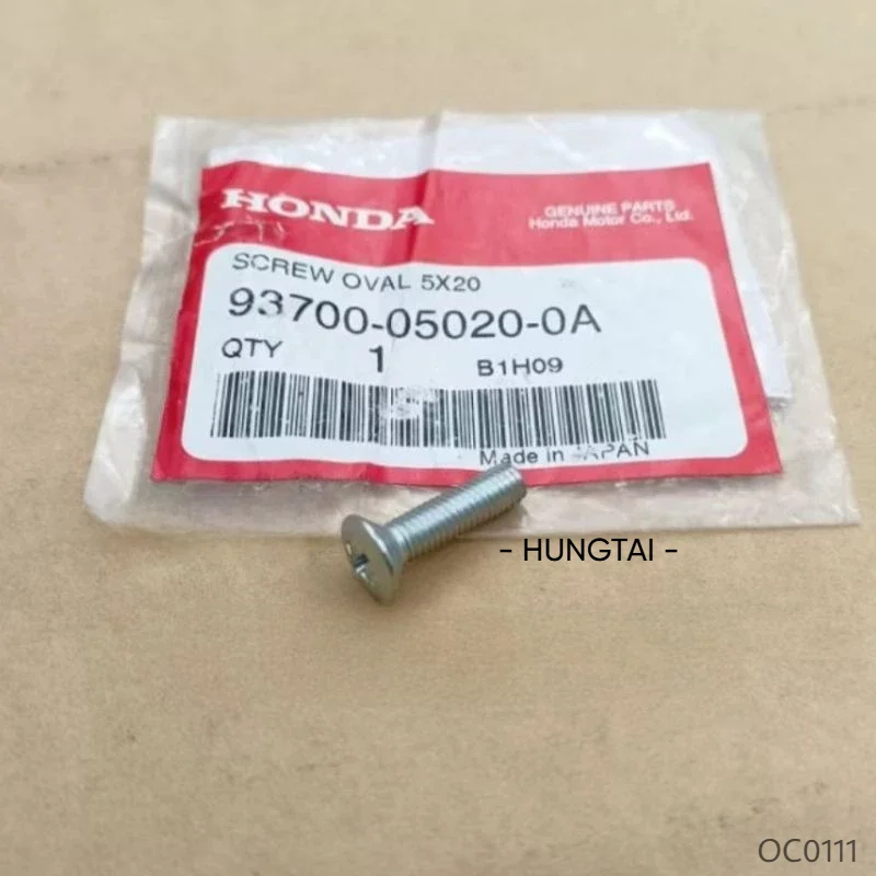 Ốc, vít bắt dây công tơ mét, đồng hồ DREAM, WAVE, FUTURE... zin 5x20 93700-05020-0A, 93700-050-200A - Ảnh 3