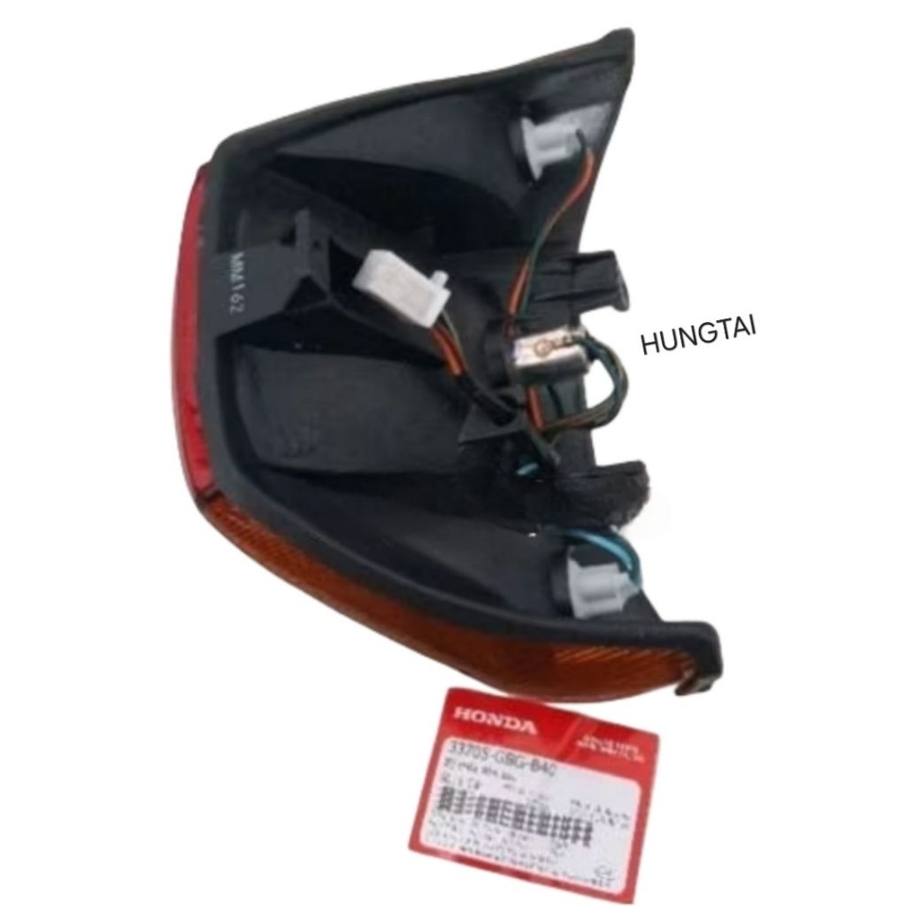 Cụm đuôi đèn hậu, lái Stop xe DREAM Thái, Super đời đầu zin Honda 33705-GBG-B40 - Ảnh 3
