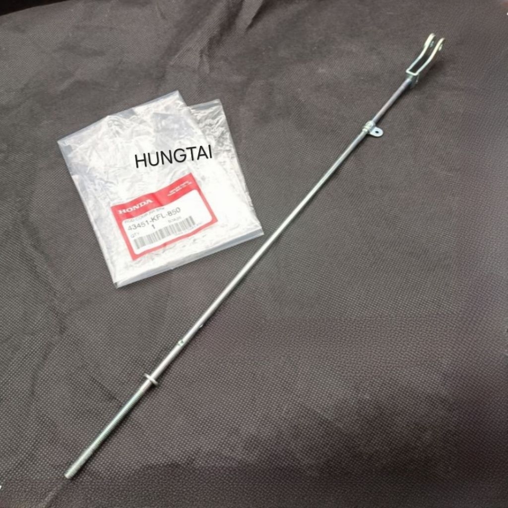 Cây đũa thắng, phanh sau xe WAVE Thái zin chính hãng Honda 43451-KFL-850 - Ảnh 4