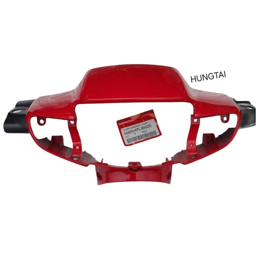 Nhựa ốp vỏ đầu đèn trước xe WAVE Thái màu Đỏ zin chính hãng 53205-KFL-850ZD