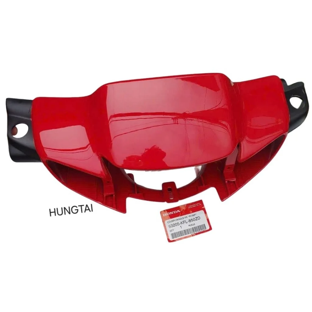 Nhựa ốp vỏ đầu đèn trước xe WAVE Thái màu Đỏ zin chính hãng 53205-KFL-850ZD - Ảnh 3