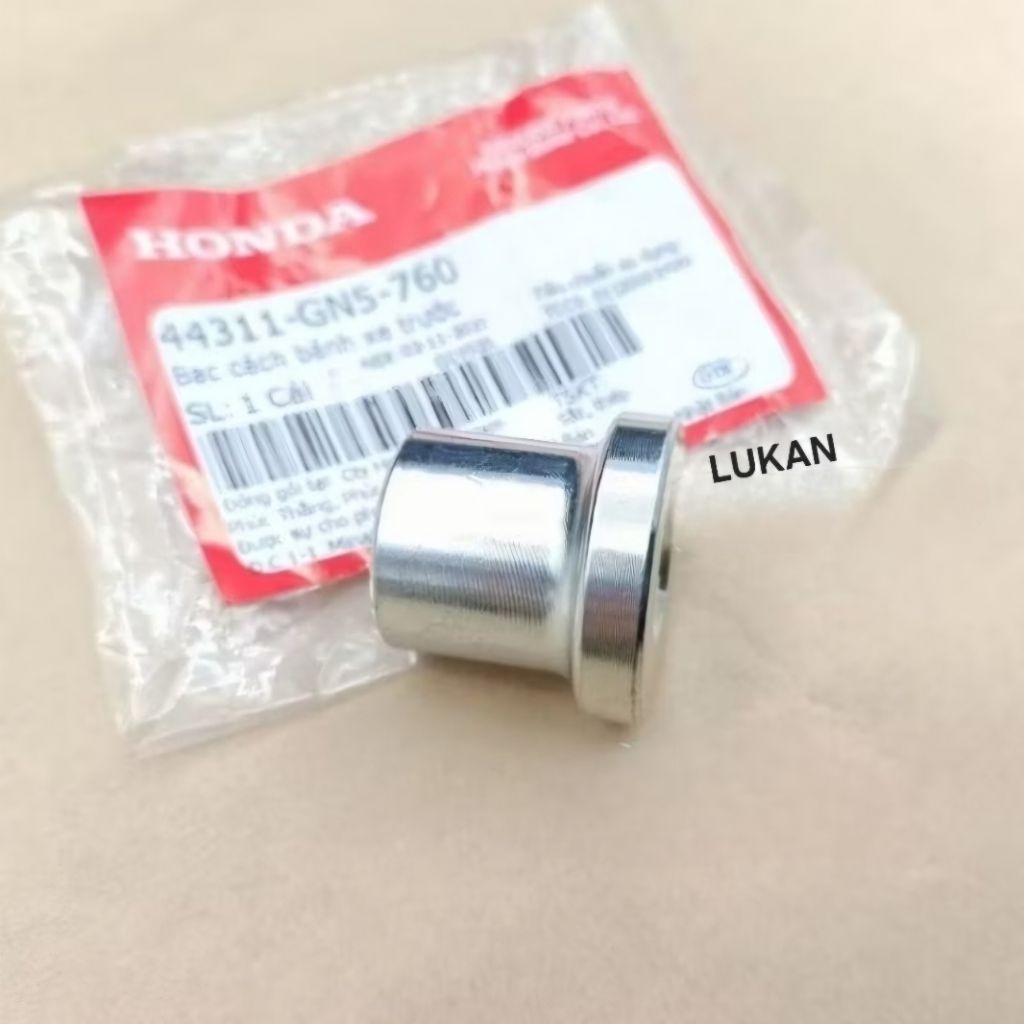 Bạc, Cục canh đùm bánh trước xe DREAM, WAVE... zin Honda 44311-GN5-760 - Ảnh 2