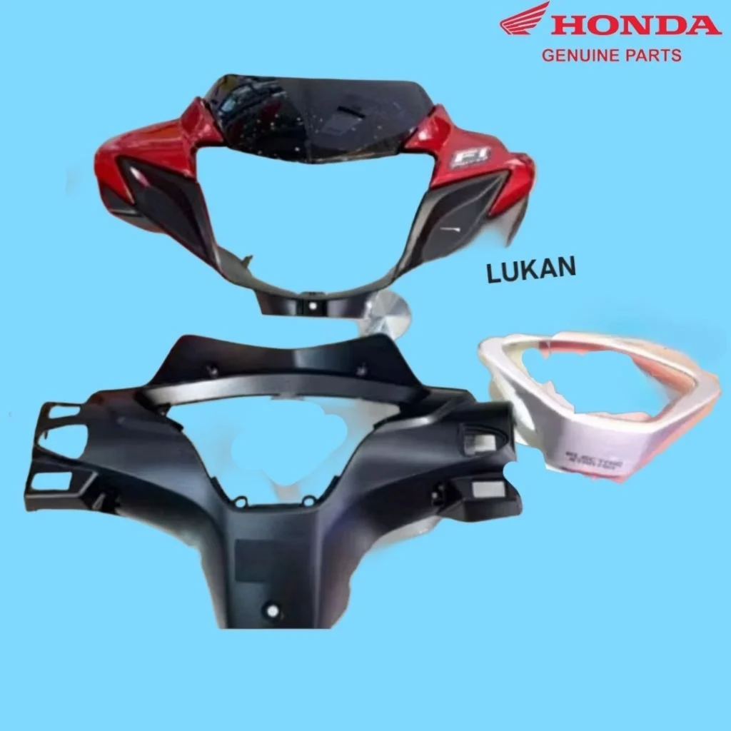 Bộ nhựa võ đầu đèn xe FUTURE X 125 màu Đỏ zin chính hãng - Ảnh 4
