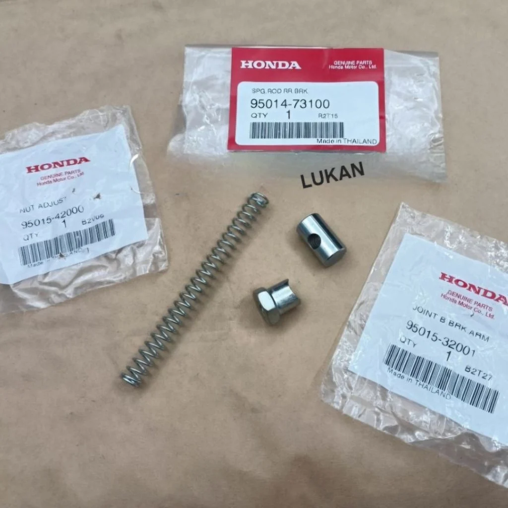 Bộ ốc chặn pass phanh, thắng xe DREAM, WAVE... zin Honda Thái 95014-73100, 95015-32001, 95015-42000 - Ảnh 2