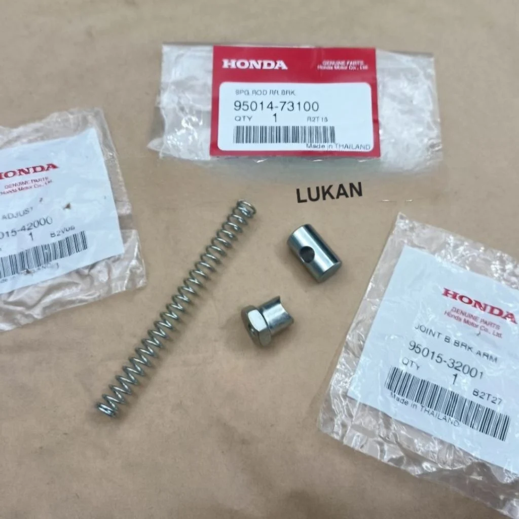 Bộ ốc chặn pass phanh, thắng xe DREAM, WAVE... zin Honda Thái 95014-73100, 95015-32001, 95015-42000 - Ảnh 3