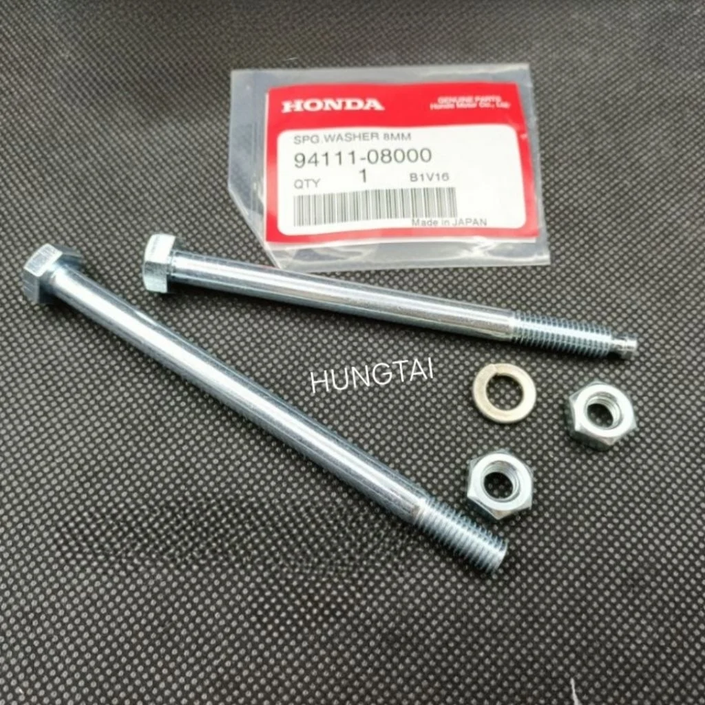 Cặp ốc, trục cốt treo máy, động cơ xe DREAM... zin Honda. bu lông 8mm 94030-08000 - Ảnh 4
