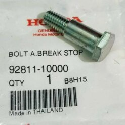 Ốc, bu lông giữ má phanh đùm sau DREAM, WAVE, FUTURE.... zin Honda 92811-10000