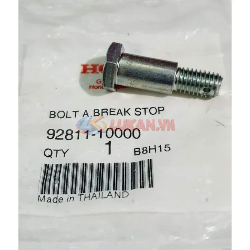 Ốc, bu lông giữ má phanh đùm sau DREAM, WAVE, FUTURE.... zin Honda 92811-10000 - Ảnh 2