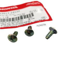 1 ốc, vít bắt nhựa mặt nạ xi trước xe DREAM... zin Honda 4x10 93913-24120