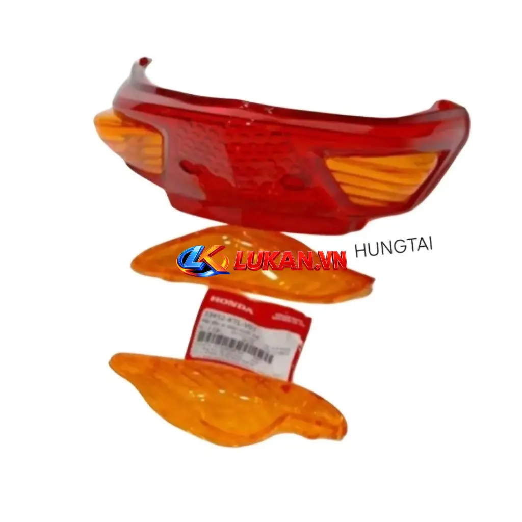 Bộ nắp chụp võ đèn xi nhan xe WAVE A, RS, S100... zin Honda
