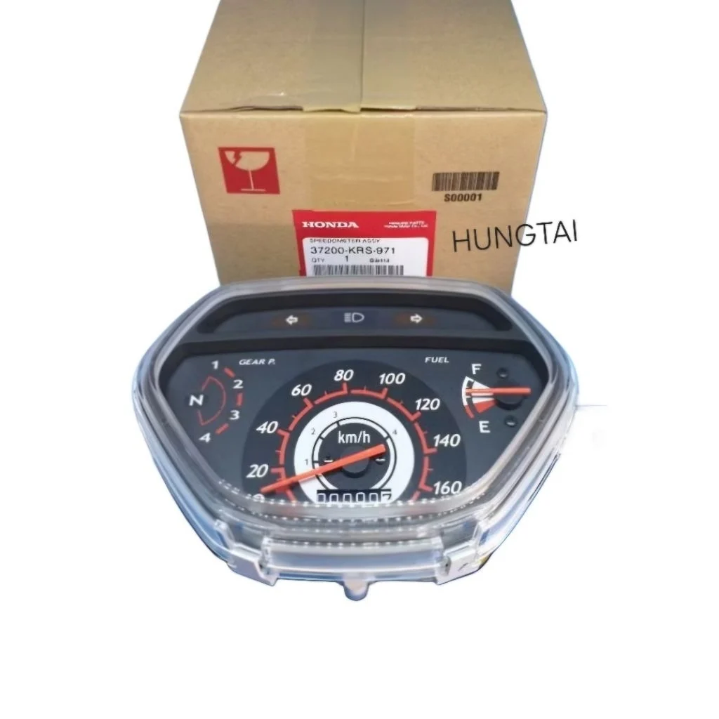 Cụm đồng hồ công tơ mét xe WAVE Thái 2001 zin chính hãng 37200-KRS-971 - Ảnh 3