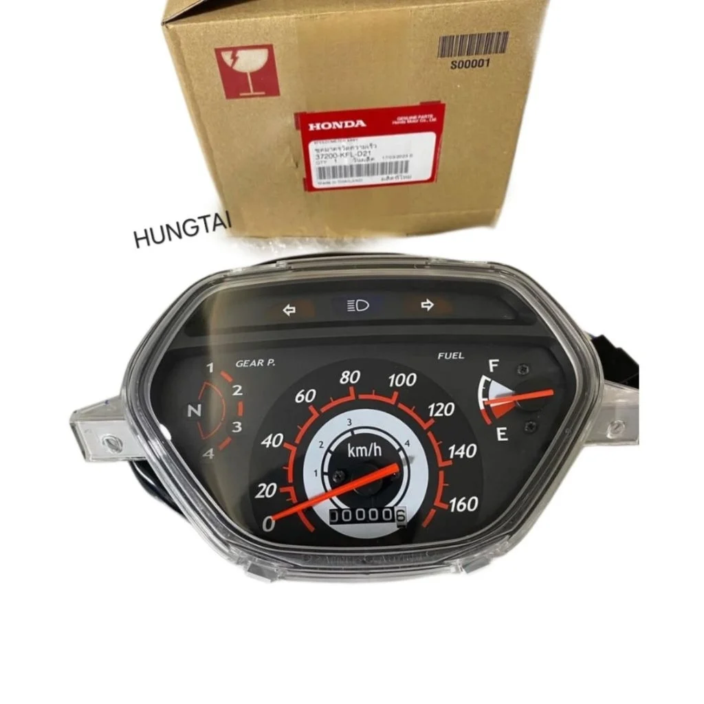 Cụm đồng hồ công tơ mét xe WAVE Thái 2001 zin chính hãng 37200-KRS-971 - Ảnh 4