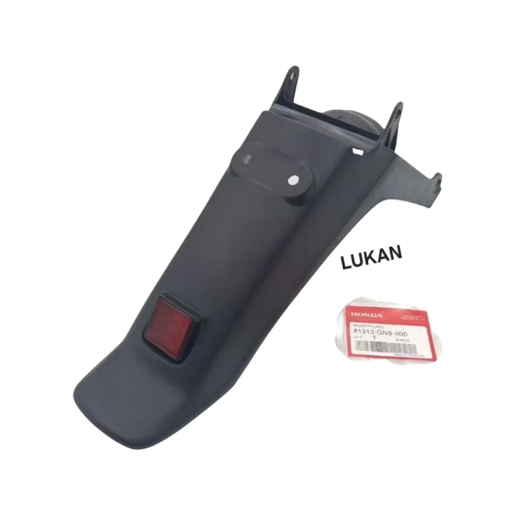 Nhựa dè đuôi biển số, chắn bùn sau xe DREAM Lùn zin Honda Thái - Ảnh 4