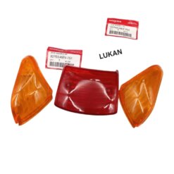 Bộ 3 nắp chụp lái, ốp võ đèn hậu WAVE Thái zin Honda 33703-KEV-751, 33753-KEV-751, 33701-KEV-701