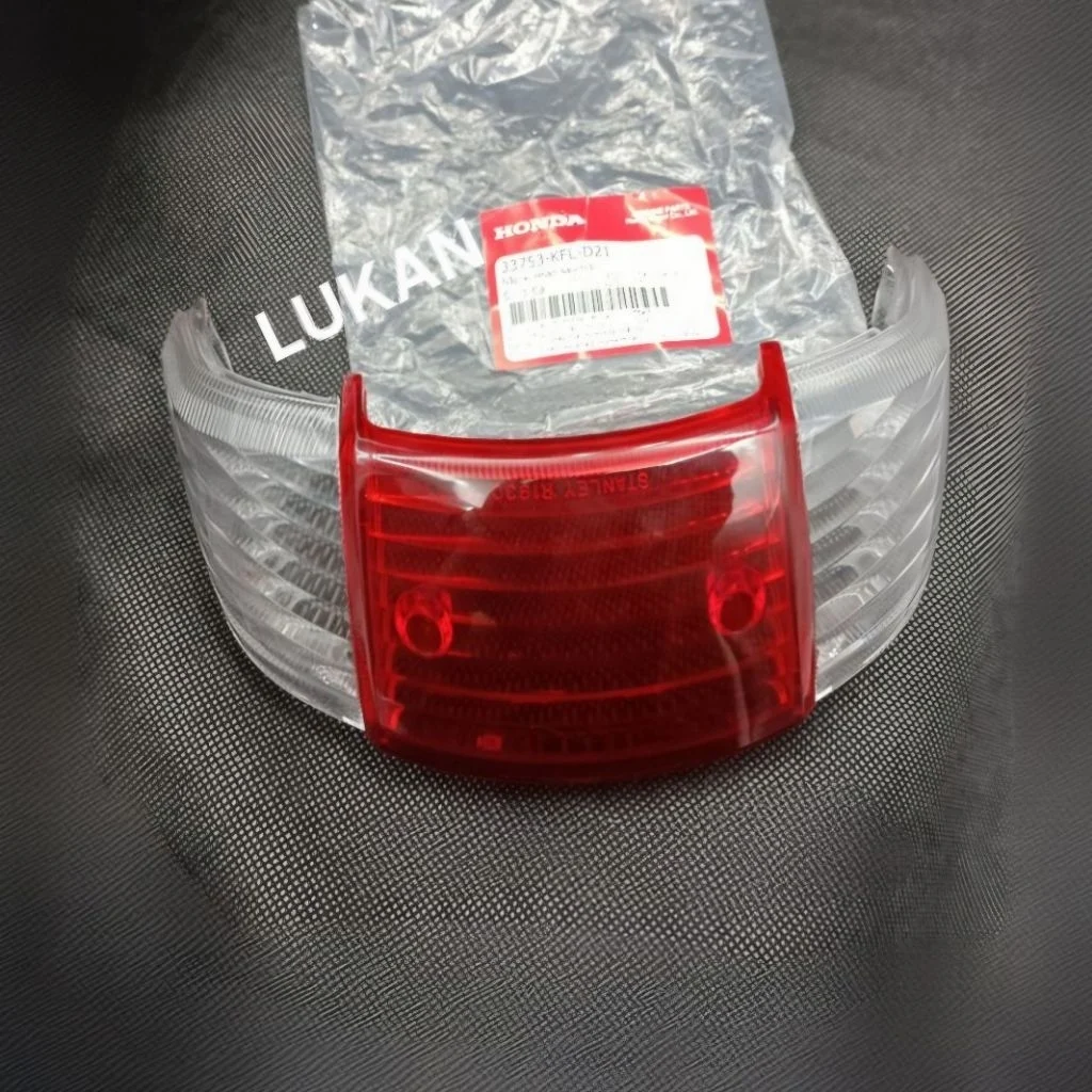 Bộ nắp chụp lái, võ đèn hậu stop WAVE ALPHA, ZX đời đầu zin 33753-KFL-D21, 33703-KFL-D21 - Ảnh 2