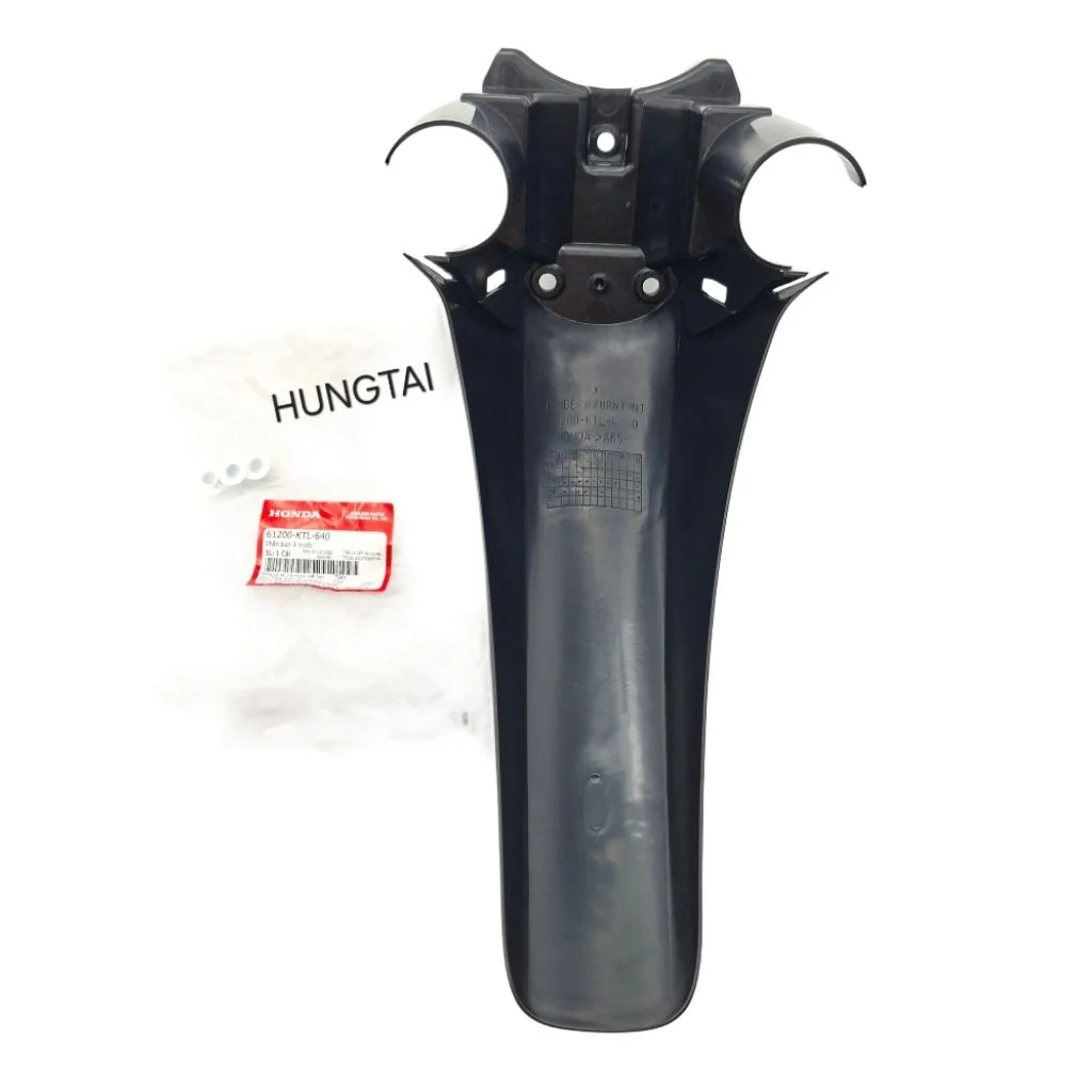 Nhựa nhám đen, dè B chắn bùn trước WAVE A, RS, S100, RSX... zin 61200-KTL-640 - Ảnh 5