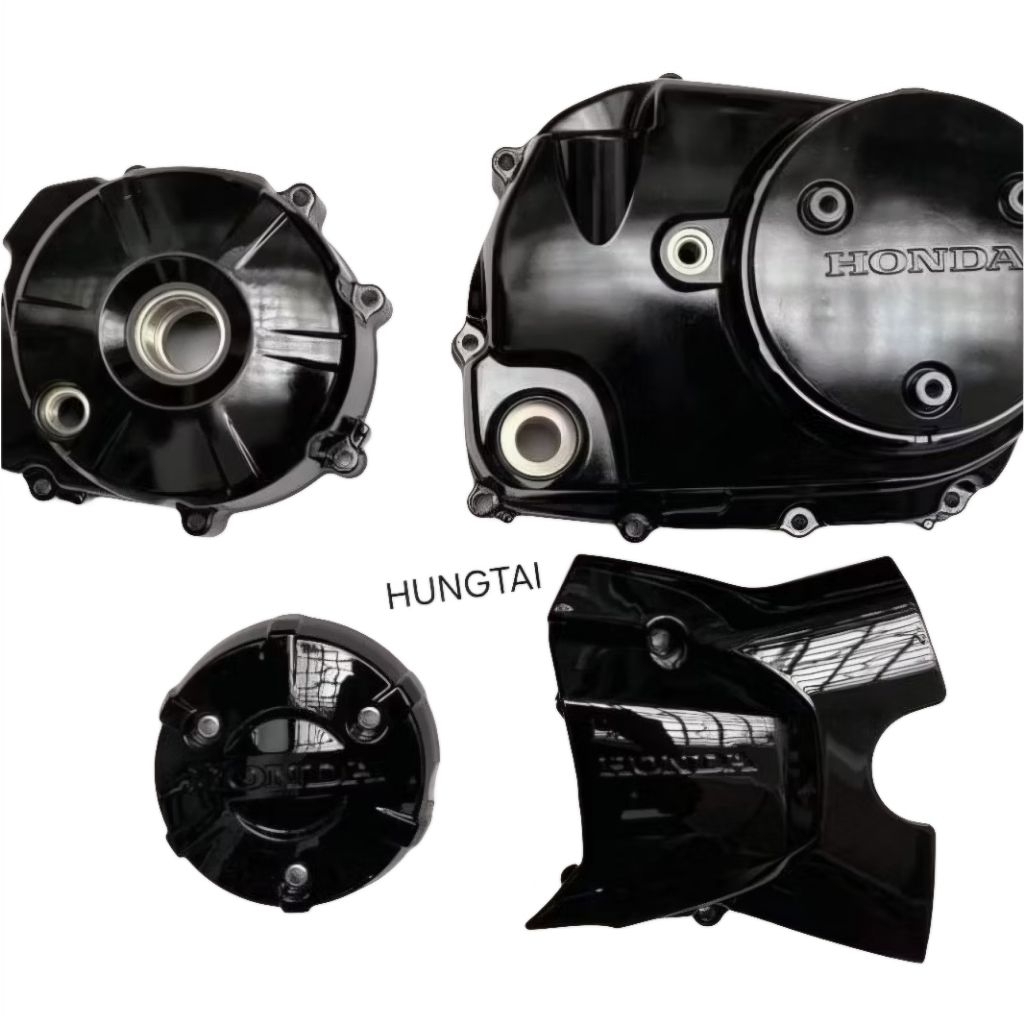 Bộ ốp lốc máy đen xe WAVE 125, FUTURE 125.... zin Honda Thái - Ảnh 3