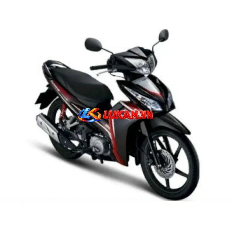 Nhựa nhám đen, ốp sườn yếm khóa WAVE RSX 2012 siêu nhân zin - Ảnh 5