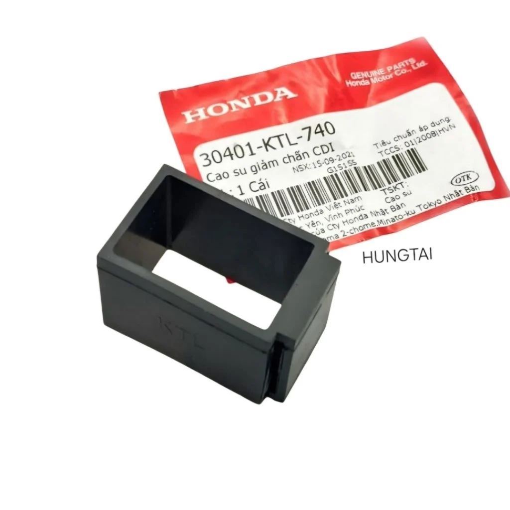 Cao su bọc cục IC, CDI xe DREAM, WAVE, FUTURE... zin Honda 30401-KTL-740 - Ảnh 2