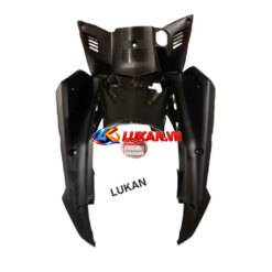 Nhựa nhám đen, ốp sườn yếm khóa WAVE RSX 2012 siêu nhân zin