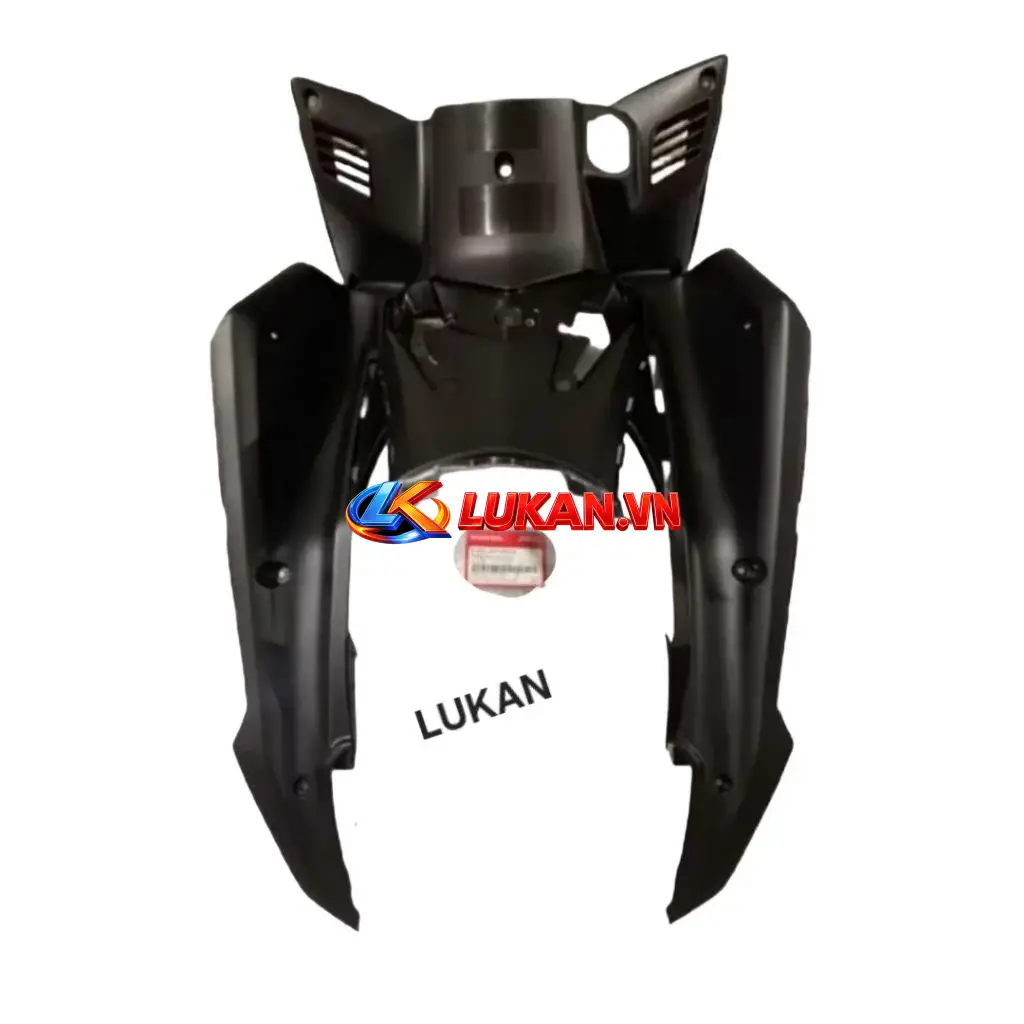 Nhựa nhám đen, ốp sườn yếm khóa WAVE RSX 2012 siêu nhân zin