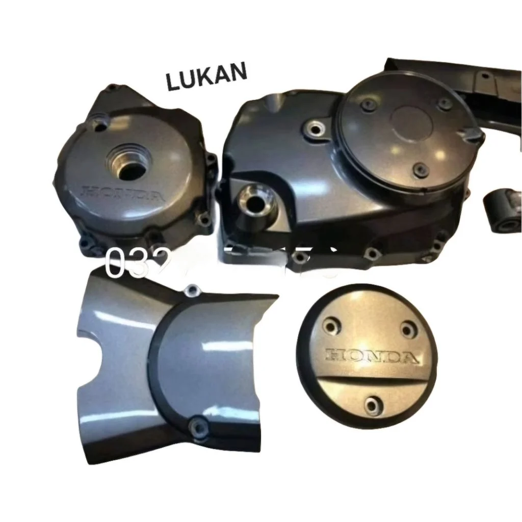 Bộ 4 ốp lốc máy xe FUTURE NEO, X 125 Xám zin Honda - Ảnh 3