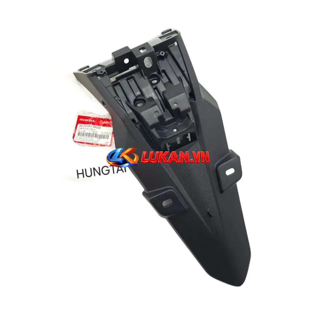 Nhựa dè đuôi chắn bùn sau, biển số WAVE RSX 2012 zin siêu nhân 80100-K07-940ZA