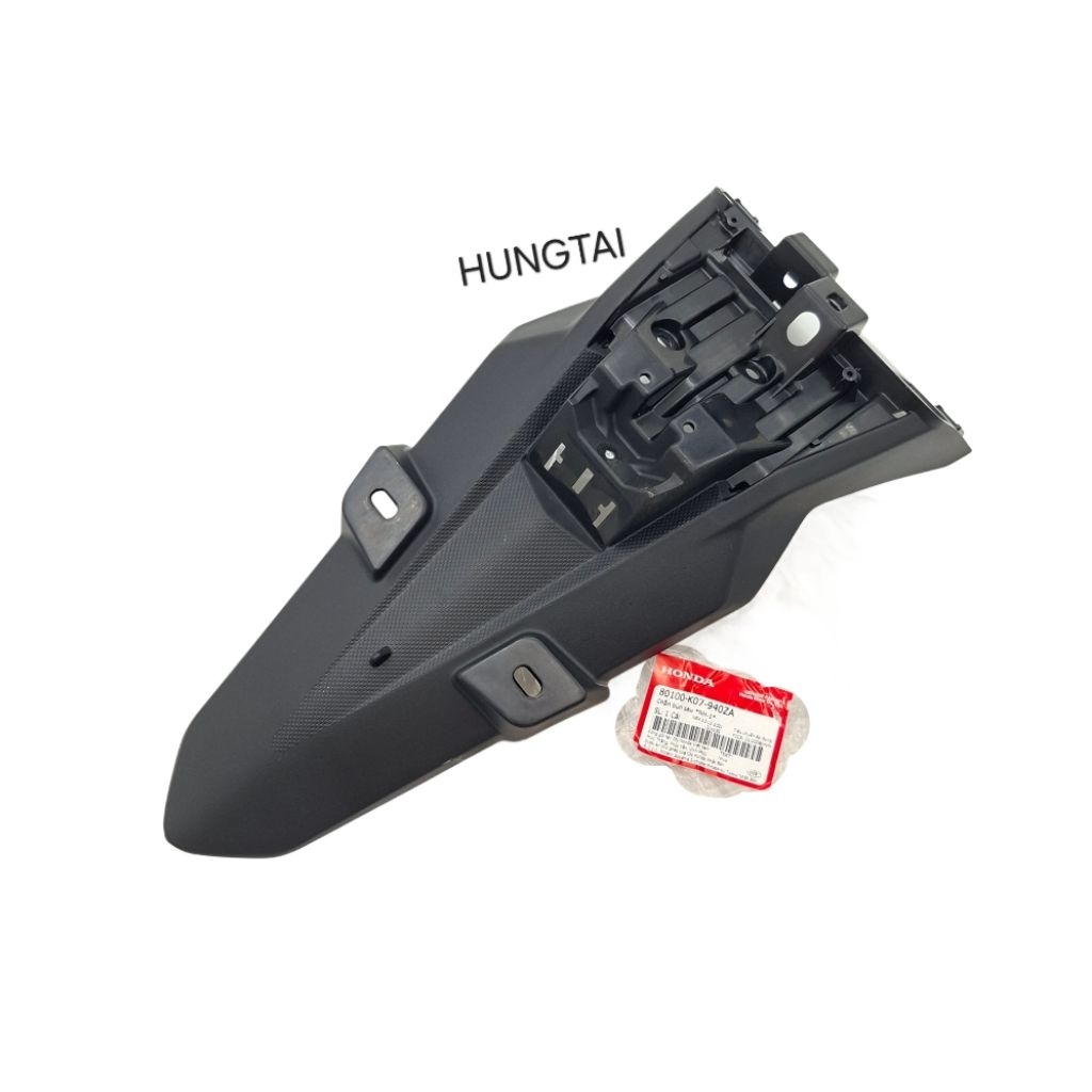 Nhựa dè đuôi chắn bùn sau, biển số WAVE RSX 2012 zin siêu nhân 80100-K07-940ZA - Ảnh 7