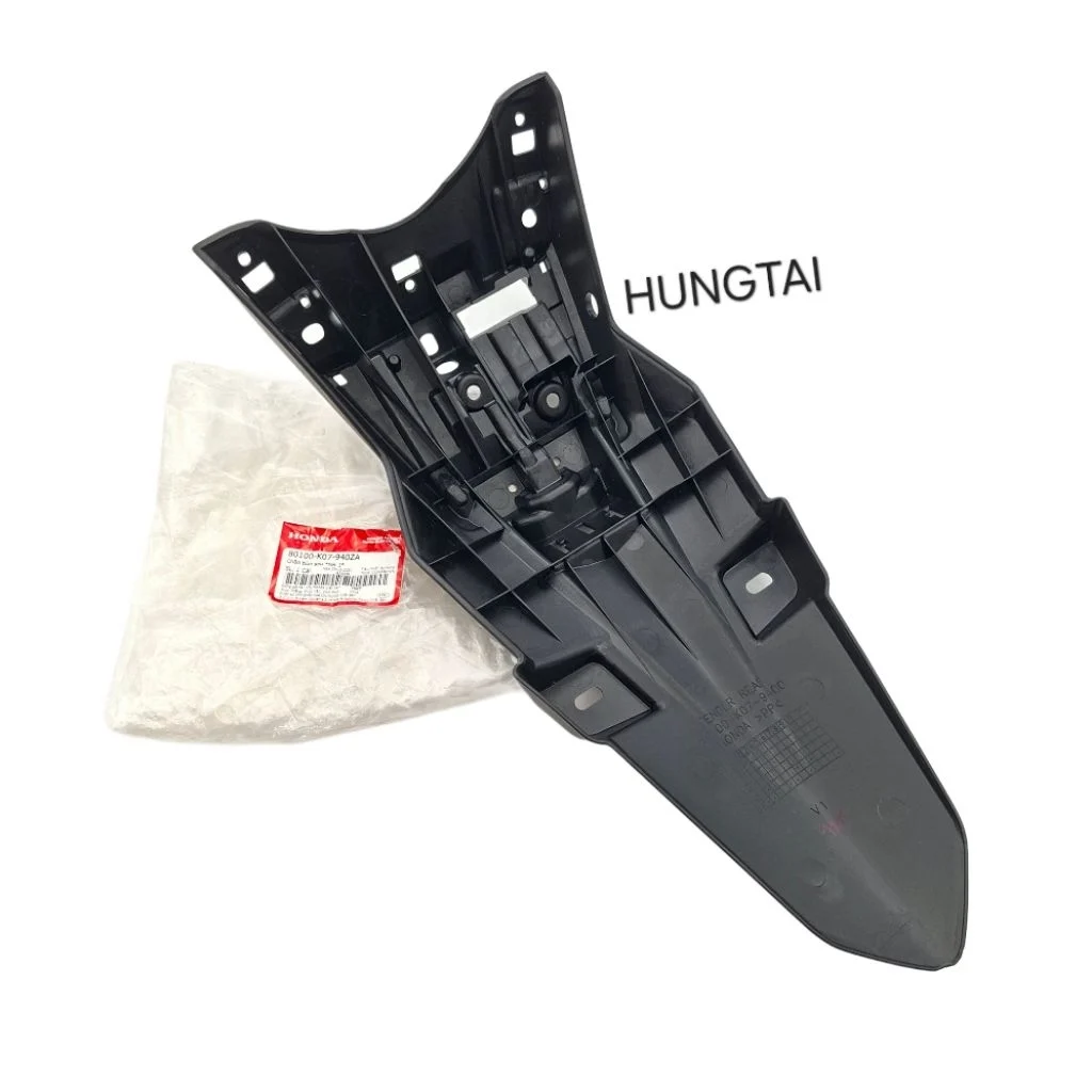 Nhựa dè đuôi chắn bùn sau, biển số WAVE RSX 2012 zin siêu nhân 80100-K07-940ZA - Ảnh 2