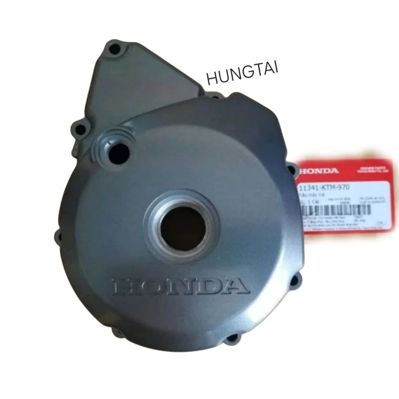 Nắp điện đề, ốp lốc máy trái xe FUTURE NEO, X 125.... zin Honda 11341-KTM-970