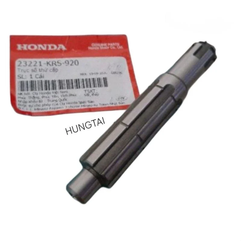 Trục cốt số, nhông tải xe DREAM, WAVE ALPHA, ZX.... zin Honda 23221-KRS-920 - Ảnh 3