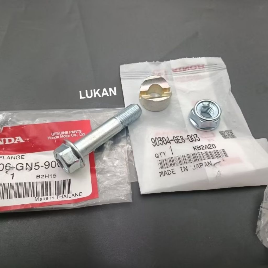 Bộ ốc bắt cổ chảng ba, sọ khỉ tay lái DREAM, WAVE... zin Honda Thái 90304-GE8-003 - Ảnh 6