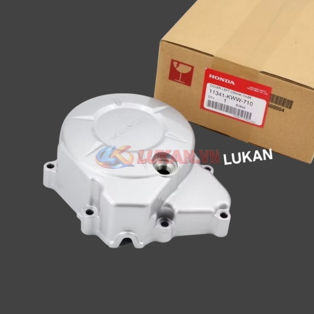Nắp ốp lốc máy trái, đề điện xe WAVE S110, RSX.... Bạc zin Honda 11341-KWW-710 - Ảnh 7