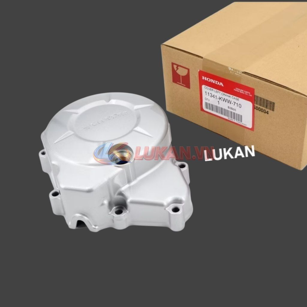 Nắp ốp lốc máy trái, đề điện xe WAVE S110, RSX.... Bạc zin Honda 11341-KWW-710 - Ảnh 8