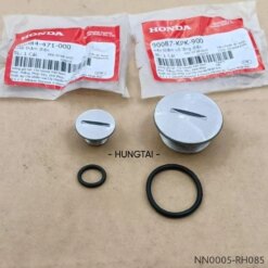 Cặp nắp thăm lốc đề lửa, điện nhôm FUTURE 2, NEO, X 125.... zin 90087-KPK-900, 90084-471-000