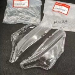 Cặp nắp chụp, ốp võ đèn xi nhan trước FUTURE X 125 zin Honda 33402-KYL-841, 33452-KYL-841
