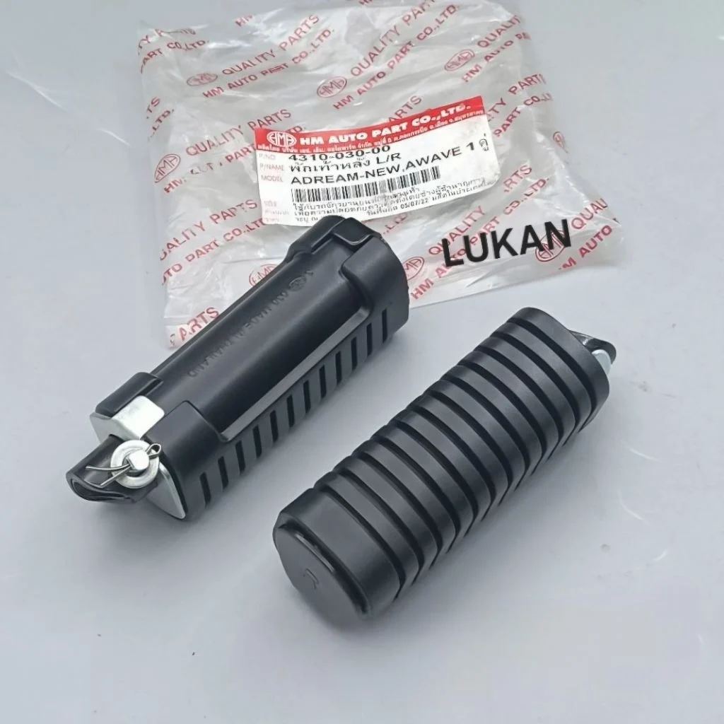 Cặp cao su gác chân sau xe WAVE Thái, DREAM Lùn... nhập Thái - Ảnh 2
