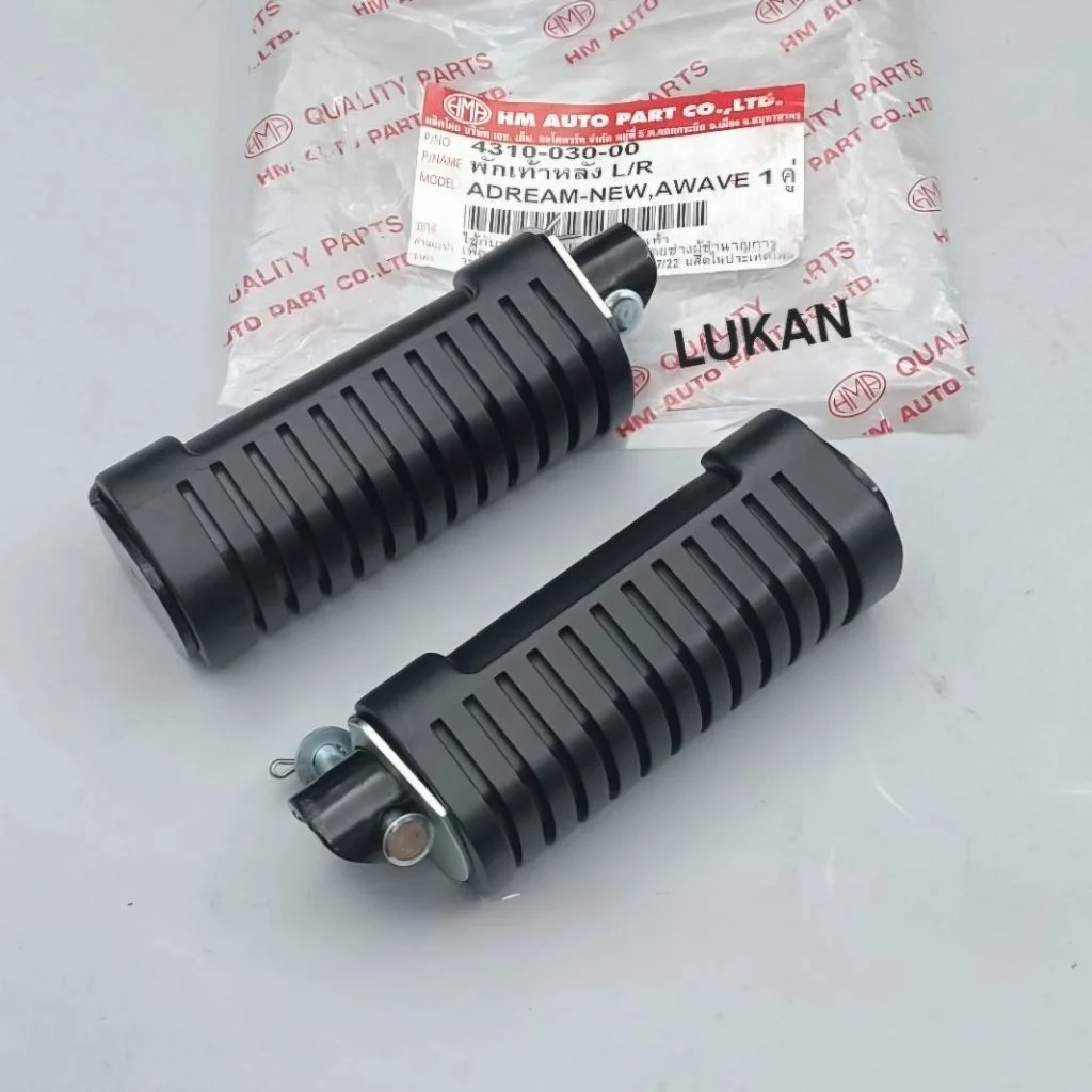 Cặp cao su gác chân sau xe WAVE Thái, DREAM Lùn... nhập Thái