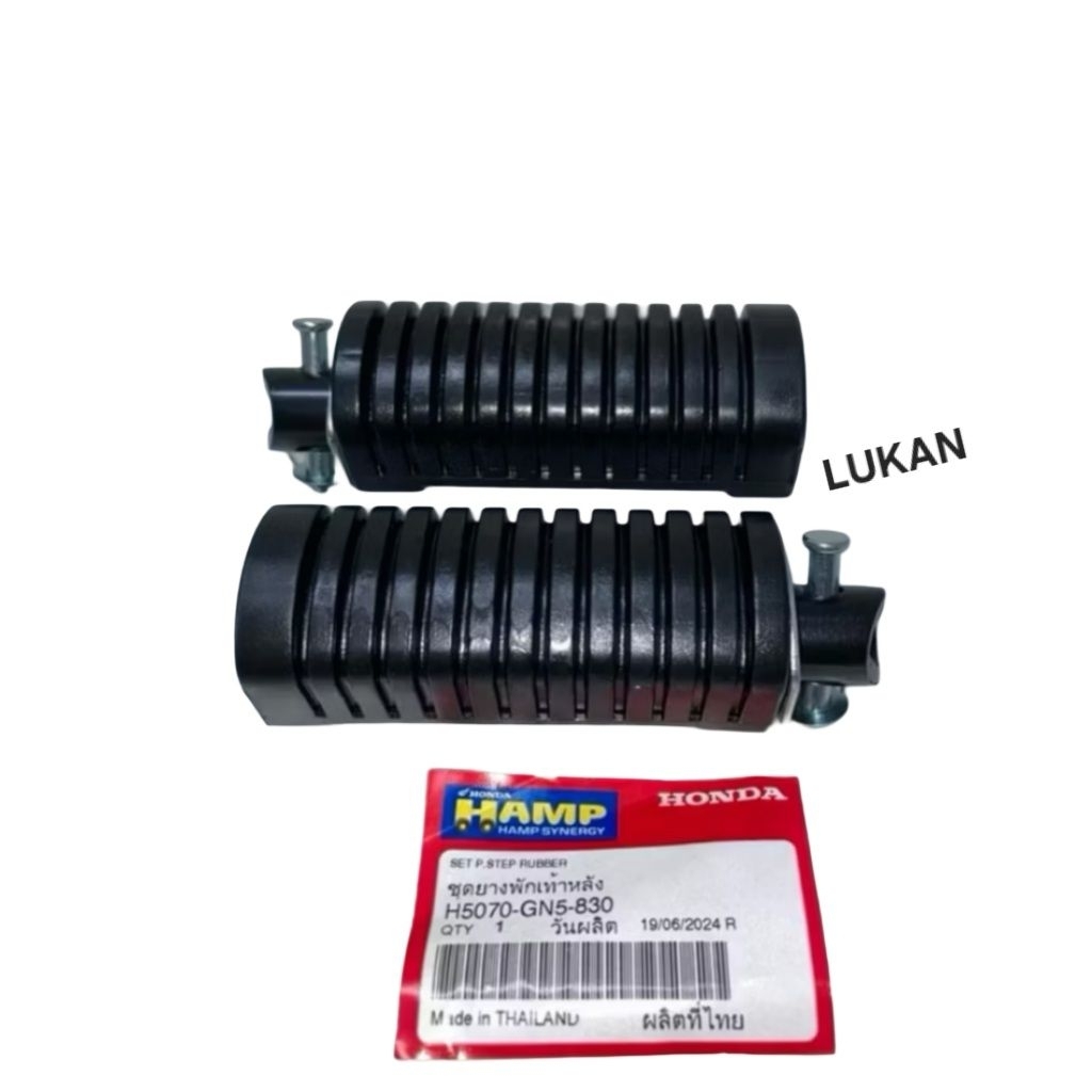 Cặp cao su gác chân sau xe WAVE Thái, DREAM Lùn... nhập Thái - Ảnh 8