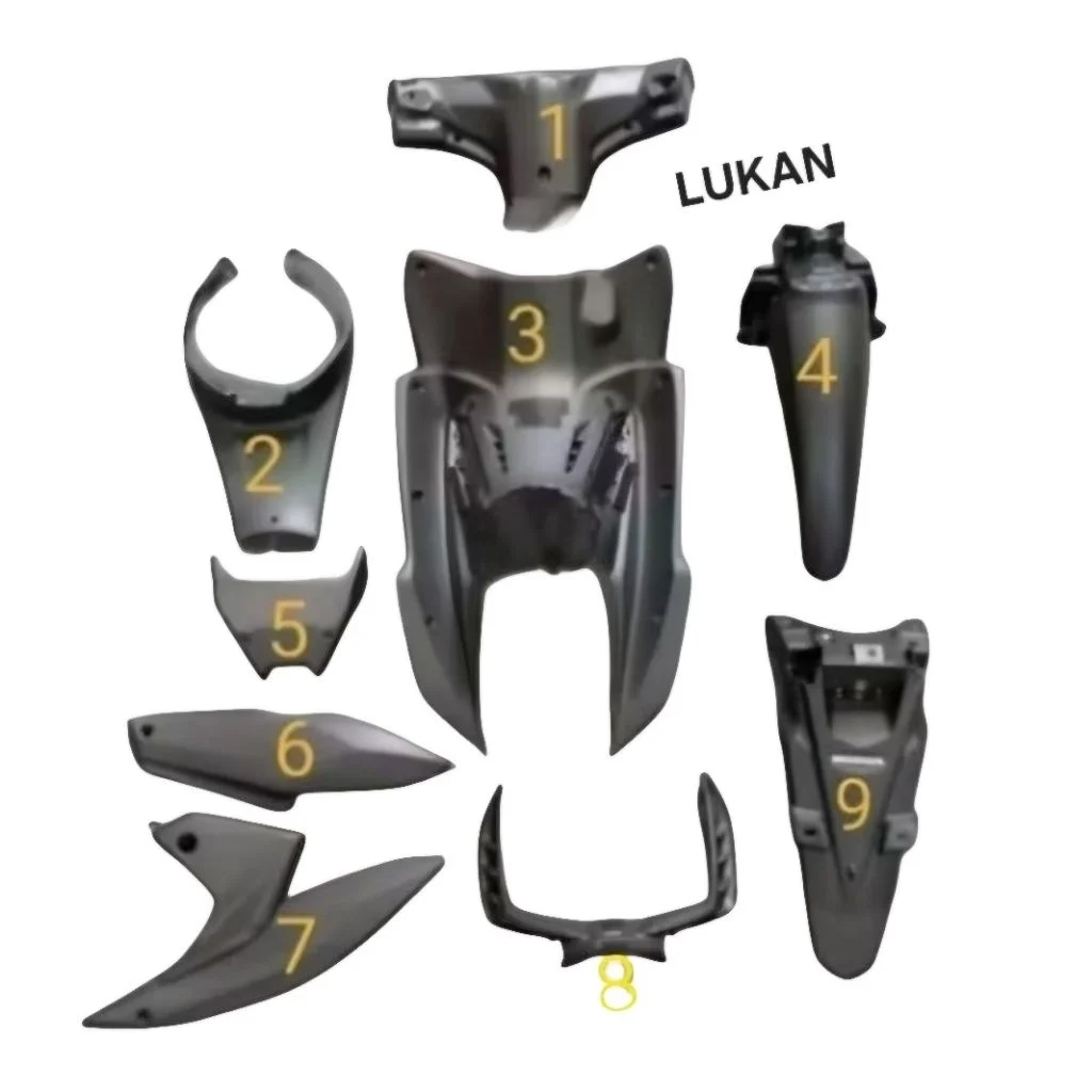Bộ nhựa nhám đen gắn áo xe WAVE RSX 110 2014-2020.... zin Honda - Ảnh 3