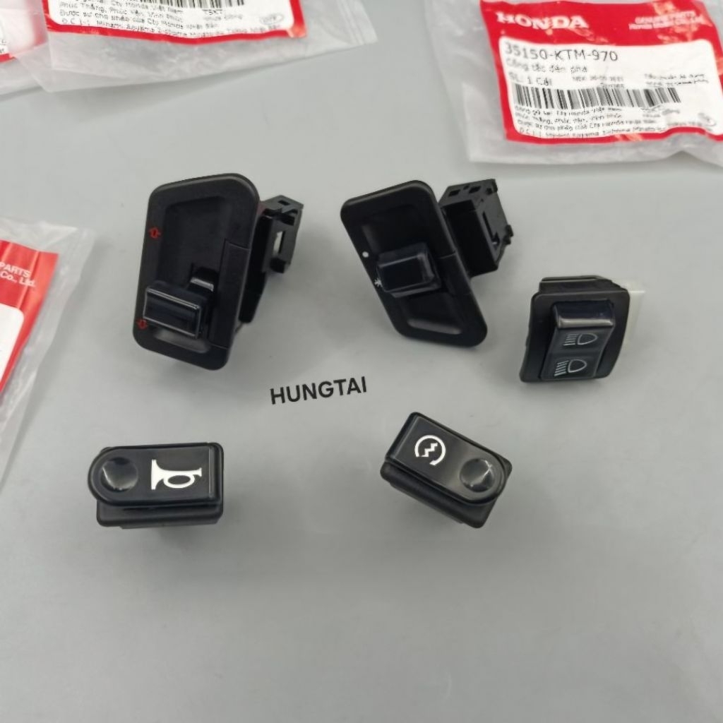 Bộ 5 nút bật, công tắc điện xe FUTURE NEO 125 zin chính hãng - Ảnh 3