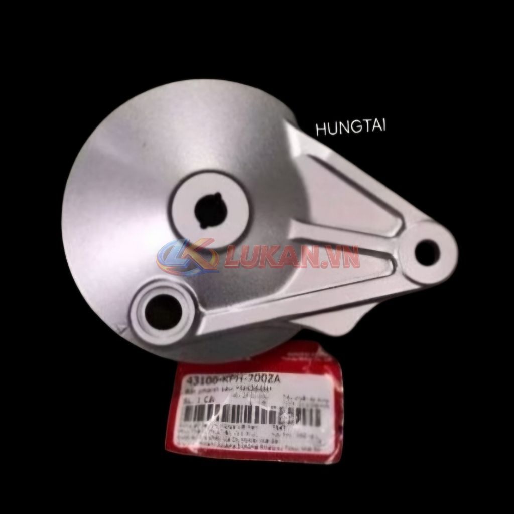 Pass má phanh đùm sau WAVE S110, RSX, FUTURE LED 125... Bạc zin 43100-KPH-700ZA - Ảnh 3