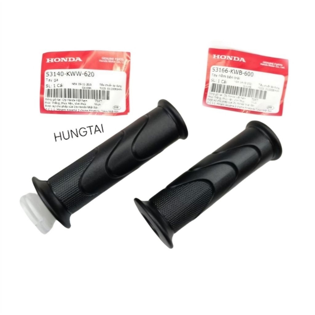 Cặp cao su bao tay nắm, lái xe FUTURE MẬP, LED 125... zin Honda 53166-KWB-600, 53140-K03-N30 - Ảnh 2