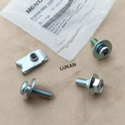 Bộ 4 ốc gắn hộp bình điện ắc quy xe DREAM zin Honda 93894-060-2008