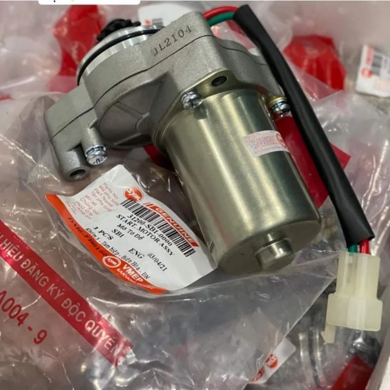 Củ motor đề khởi động SYM 110 xe DREAM, WAVE.... zin chính hãng - Ảnh 4
