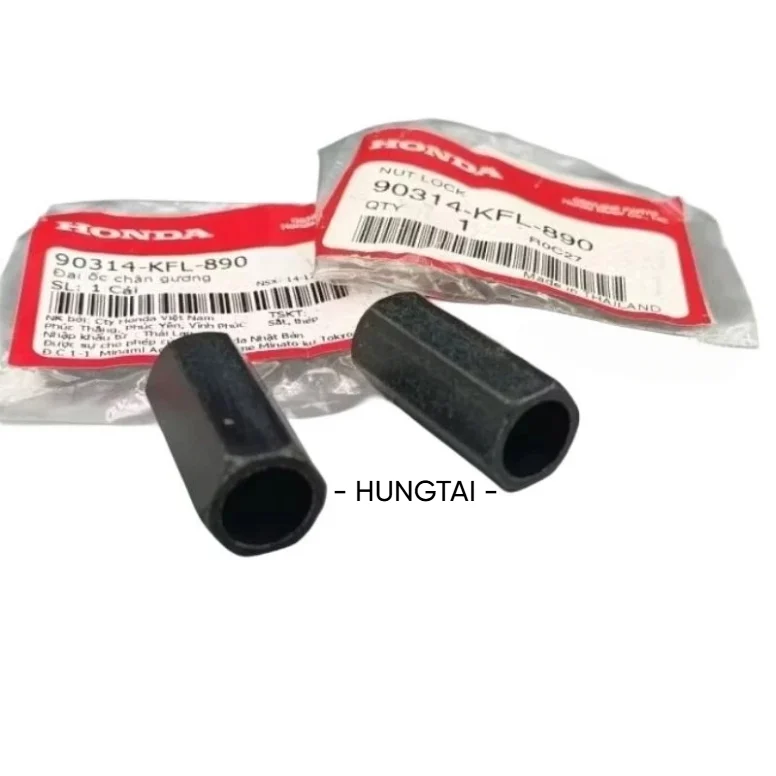 Ốc khóa nối chân gương chiếu hậu WAVE Thái, FUTURE 1... zin Honda 90314-KFL-890 - Ảnh 4