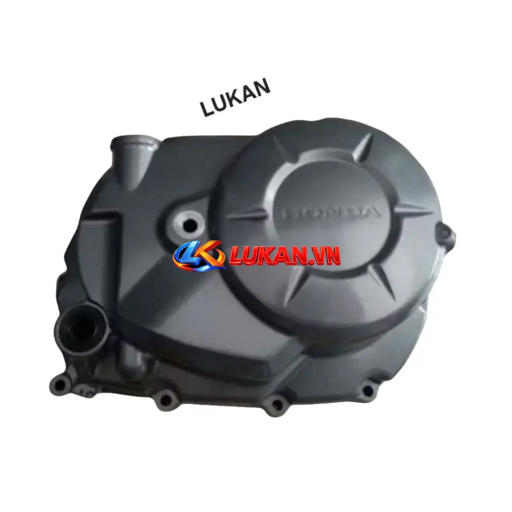 Nắp đậy lốc máy phải, nồi côn xe WAVE S110, RSX, ALPHA 110... Xám zin