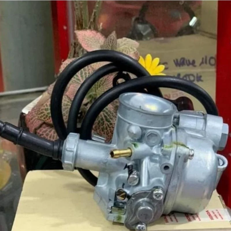 Bình xăng con, chế hòa khí xe WAVE Thái S100 zin Honda 16100-KVR-953 - Ảnh 4