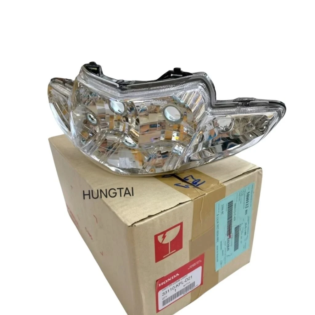 Pha chóa đèn trước xe WAVE 2004, ALPHA 2 bóng zin Honda Thái 33110-KFL-D21 - Ảnh 3