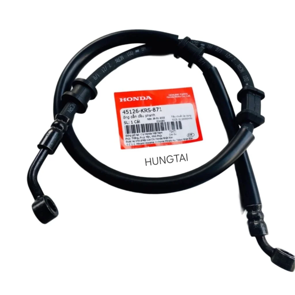 Ống dẫn dây dầu thắng, phanh đĩa xe WAVE ZX zin chính hãng 45126-KRS-871